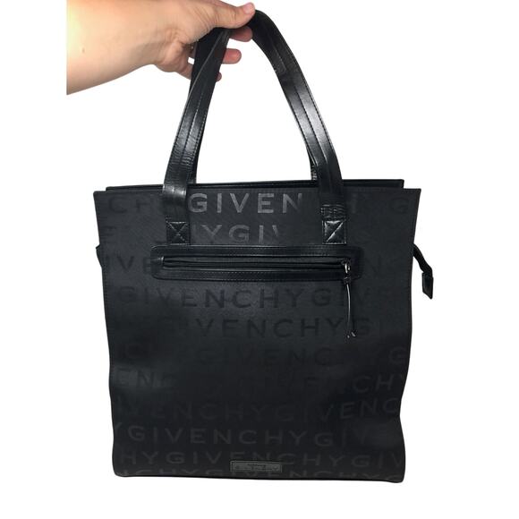 Givenchy Parfums Black Monogram Cloth Tote - Picture 3 of 12